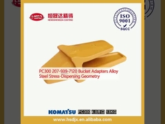 PC300 207-939-7120 Αναπροσαρμοστές κουβάς Χάλυβα κράμα Γεωμετρία διάσπασης τάσης
