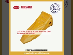 1U3202RC 1U3202 Δόντια κουβάδων για τα μέρη κουβάδων εξορυκτών E305