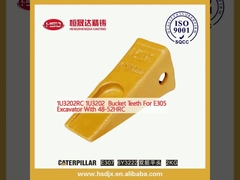 1U3202RC 1U3202 Δόντια κουβάς για εξορυκτήρα E305 με 48-52HRC