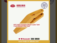 N012 N022 Δόντια τροχού φορτωτή εκσκαφικού μηχανήματος
