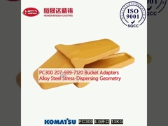 PC300 207-939-7120 Αναπροσαρμοστές κουβάς Χάλυβα κράμα Γεωμετρία διάσπασης τάσης