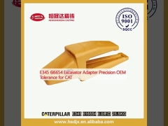 Ε345 6I6654 Ακριβότητα προσαρμογέα εξορυκτικού εξοπλισμού OEM Ανεκτικότητα για CAT