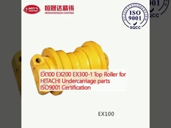 EX100 EX200 EX300-1 Πάνω κυλίνδρος για HITACHI Τμήματα υπόγειου σιδηροτροχίου Πιστοποίηση ISO9001