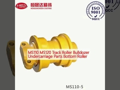 MS110 MS120 Τροχαίο τροχοφόρο μπουλντόζερ Μέρη υπόγειου τροχού Βόρειος τροχόφόρος