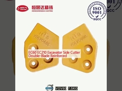 EC60 EC210 Σιδηροδρομικός κόφτης με διπλή λεπίδα