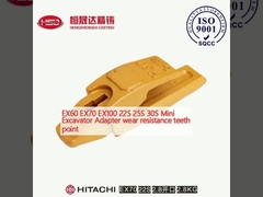 EX60 EX70 EX100 22S 25S 30S Μίνι προσαρμογέα εξορυκτήρα σημείο οδοντοστοιχίας αντοχής στην φθορά