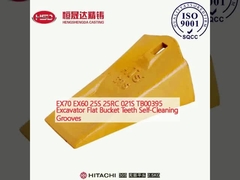 EX70 EX60 25S 25RC 021S TB00395 Εκσκαφέας επίπεδα δόντια κουβάς αυτοκαθαριστικές αυλακώσεις