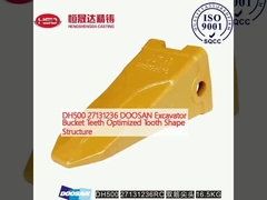 DH500 27131236 DOOSAN Δόντια κουβάς εξορυκτικού εξορυκτικού εξορυκτικού εξορυκτικού εξορύγματος