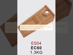 EC60 EC140 E504 14527863 Αντικατάσταση οδοντοστοιχείων με επίπεδο κουβά