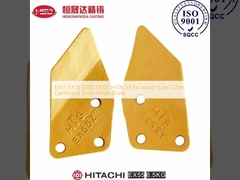 EX55 EX70 EX80 EX120 HITACHI Εκσκαφέας πλευρικός κόφτης βελτιστοποιημένη λεπίδα γωνίας δοντιών
