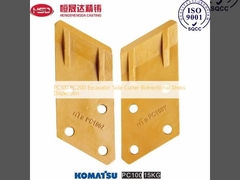 PC100 PC200 Σιδηροδρομικός κόφτης εξορυκτικού εξοπλισμού