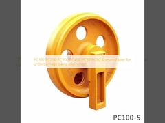 PC100 PC200 PC300 PC400 PC50 PC60 Komatsu Idler για τα μέρη του υπόβαθρου