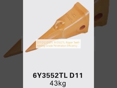 D11 D12 D12TL 6Y3552TL Δόντια Ρίπερ Αποδοτικότητα διείσδυσης ορυχείου