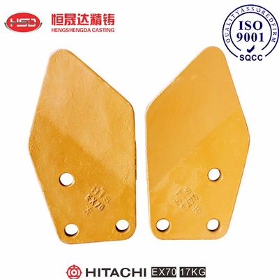 EX55 EX70 EX80 EX120 HITACHI Excavator Side Cutter Optimized Tooth Angle Blade
