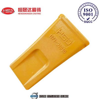 EC290 EC290RC EC360RC 1171-01910  VOLVO Excavator Bucket Teeth 52HRC