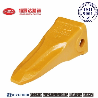 R225 R290 61Q6-31310 61N8-31310RC E262-3046 Excatavor Bucket Teeth Replacement