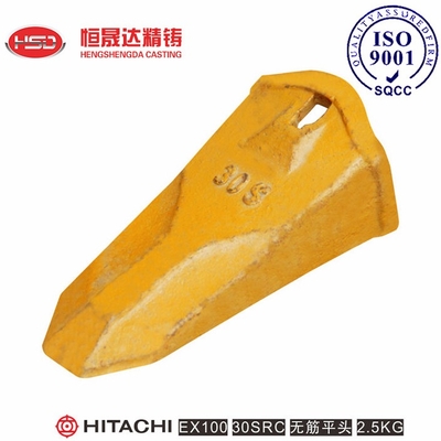 EX100 EX200 30S 30RC 35S 35SRC HITACHI Excavator Bucket Teeth Dynamic Stress Reduce