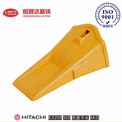 EX100 EX200 30S 30RC 35S 35SRC HITACHI Excavator Bucket Teeth Dynamic Stress Reduce