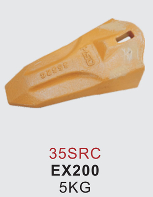 EX100 EX200 30S 30RC 35S 35SRC HITACHI Excavator Bucket Teeth Dynamic Stress Reduce