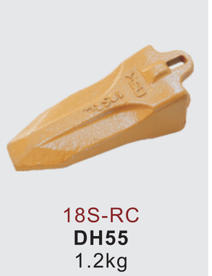 DH130 DH55 2713Y1221 18S Excavator Bucket Teeth Triple Tempered Anti-fracture