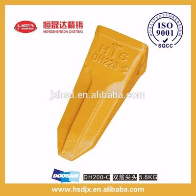 Excavator parts bucket teeth for DH220