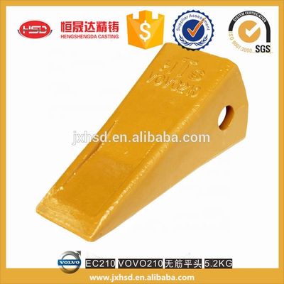 Durable flat type construction machinery parts excavator&bulldozer bucket teeth/tooth point/tips on sale from China factory