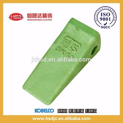 Excavator replacement parts bucket teeth for Kobelco SK60
