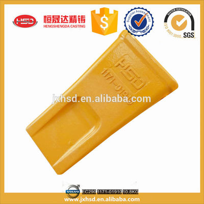 EC360 excavator standard teeth flat head part No 1171-01910 china jiangxi bucket teeth