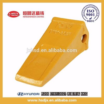 new construction machinery excavator parts bucket teeth R200 1613027 for Hyundai