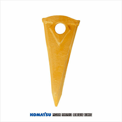standard size made in china rock tooth excavator PC200 parts bucket teeth 19570RC-3