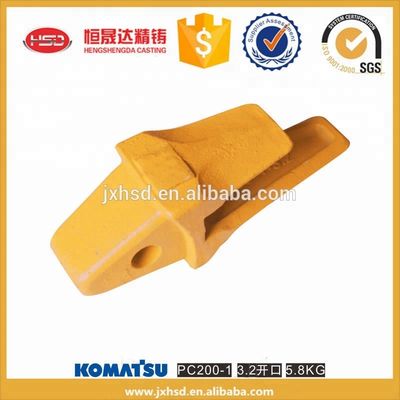 alibaba china suppliers excavator PC200 replacement parts bucket teeth adapter