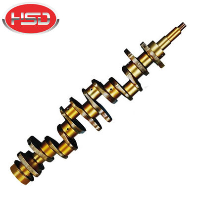 6BG1 112310-4480 Excavator Engine Parts Forged Steel Crankshaft