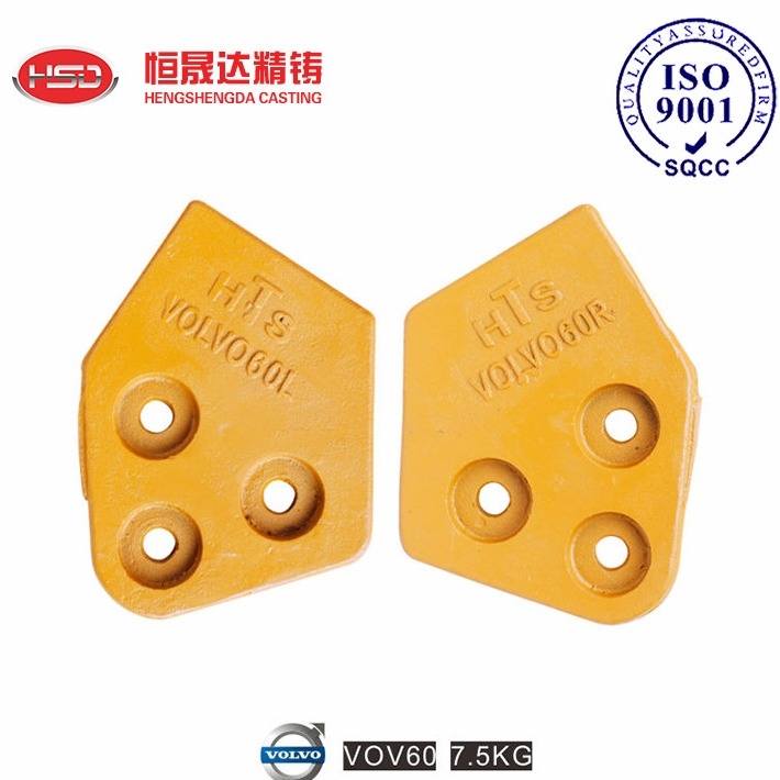 EC60 EC210 Excavator Side Cutter 30% Reduced Digging Resistance Cutting Parts