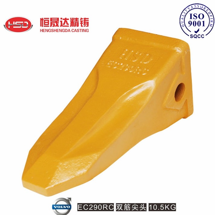 EC290 EC290RC EC360RC 1171-01910  VOLVO Excavator Bucket Teeth 52HRC