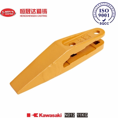 N012 Kawasaki Excavator Wheel Loader Δόντια Ανθεκτικό σε ρωγμές κράμα χάλυβα