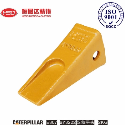 6Y3222 6Y3222RC Δόντια κουβάς για E307 μίνι εκσκαφέας ανθεκτικά σε ρωγμές