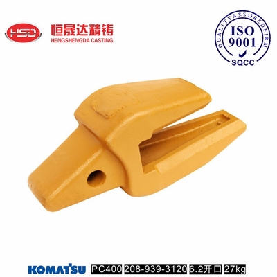 PC400 208-939-3120 PC500 Ανταλλακτής κουβάς εξορυκτικού 52HRC