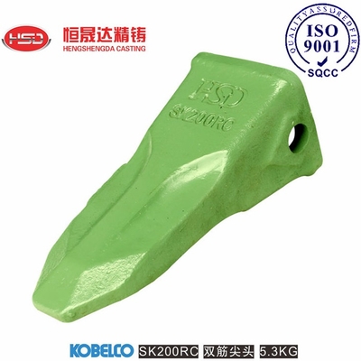 SK200 SK200RC SK60 SK60RC Αγρυπνία Δόντια Κουβάς Σιδηροτροφική δομή