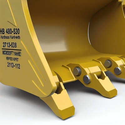 HB 480-530 Δυνατότητα Excavator Bucket Δόντια με τυποποιημένο πλάτος και 2713-1218 προσαρμογέα για βαριές εφαρμογές ανασκαφής